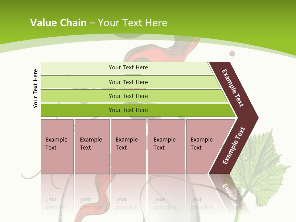 Beauty Liquid Vine PowerPoint Template