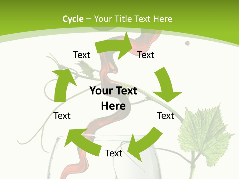 Beauty Liquid Vine PowerPoint Template