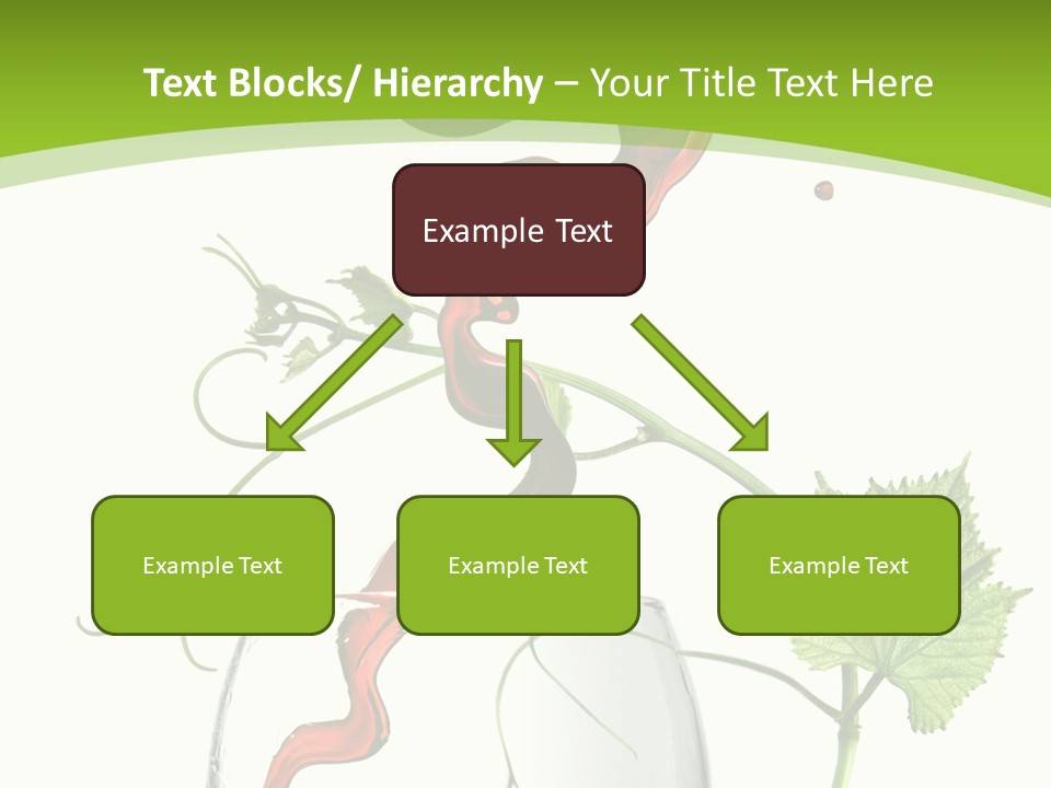 Beauty Liquid Vine PowerPoint Template