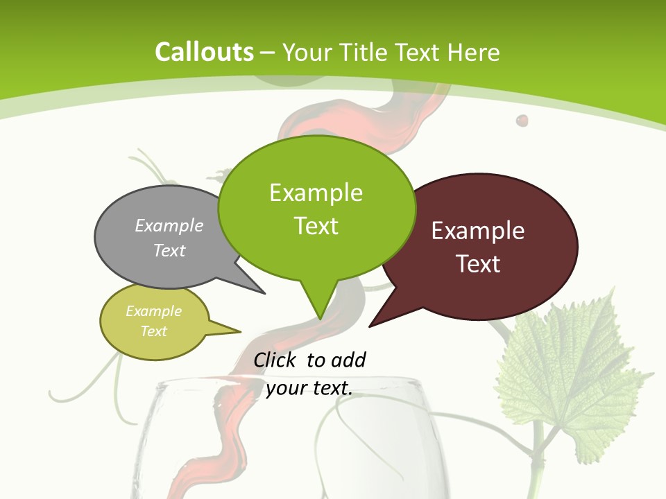 Beauty Liquid Vine PowerPoint Template