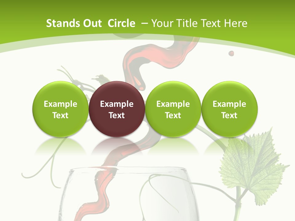 Beauty Liquid Vine PowerPoint Template