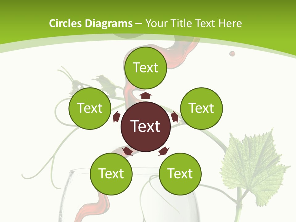 Beauty Liquid Vine PowerPoint Template