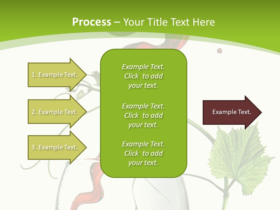 Beauty Liquid Vine PowerPoint Template