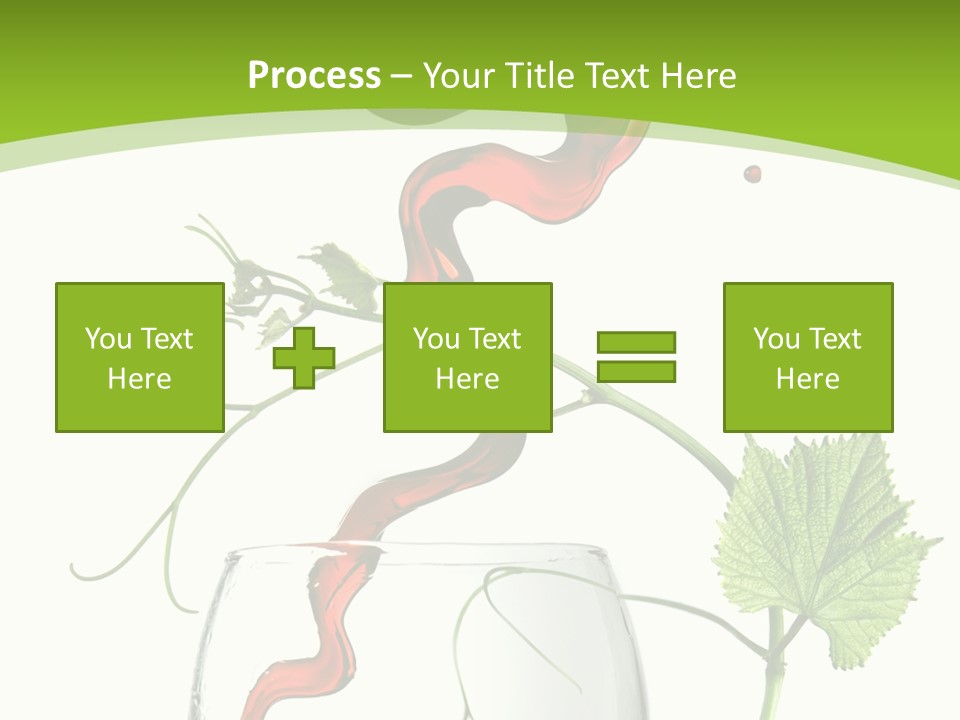 Beauty Liquid Vine PowerPoint Template