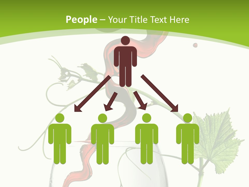 Beauty Liquid Vine PowerPoint Template