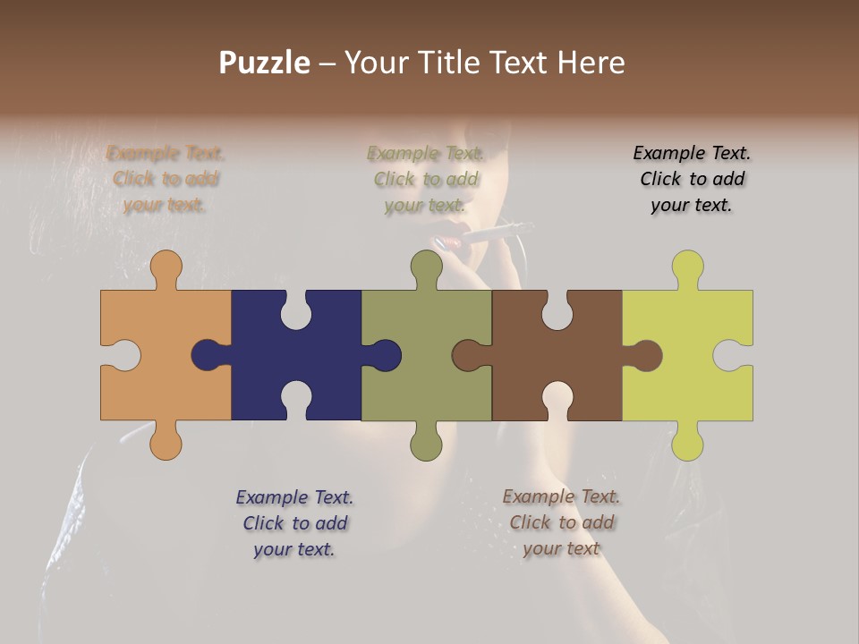 Face White Pimp PowerPoint Template