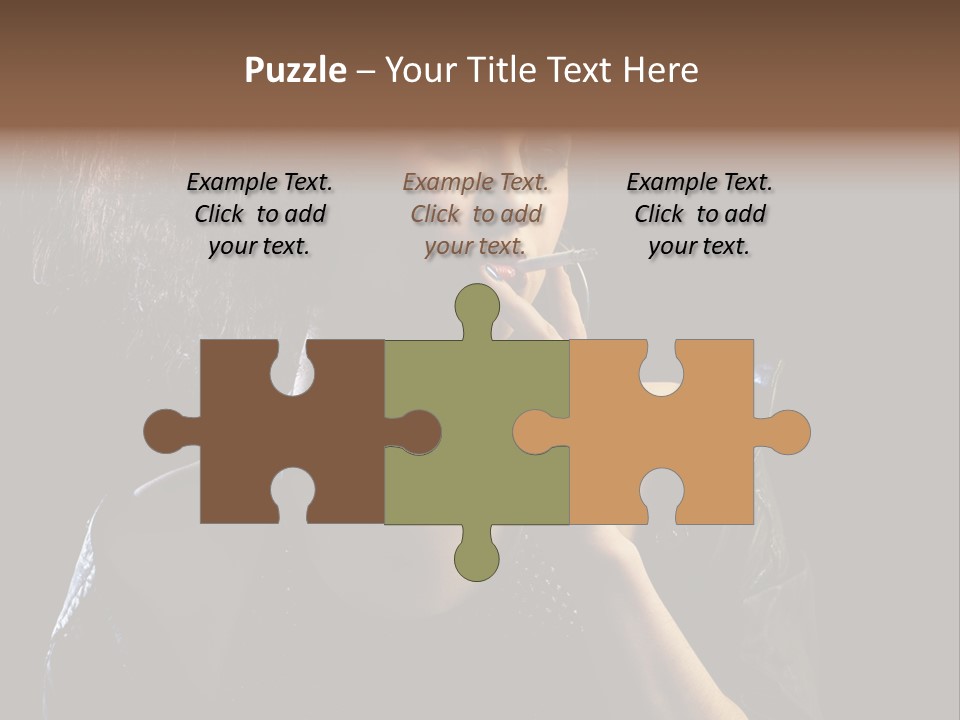 Face White Pimp PowerPoint Template