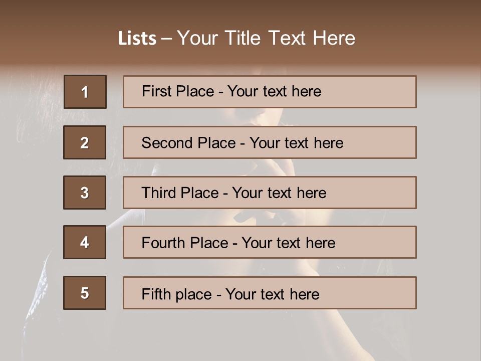 Face White Pimp PowerPoint Template