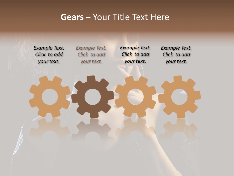 Face White Pimp PowerPoint Template