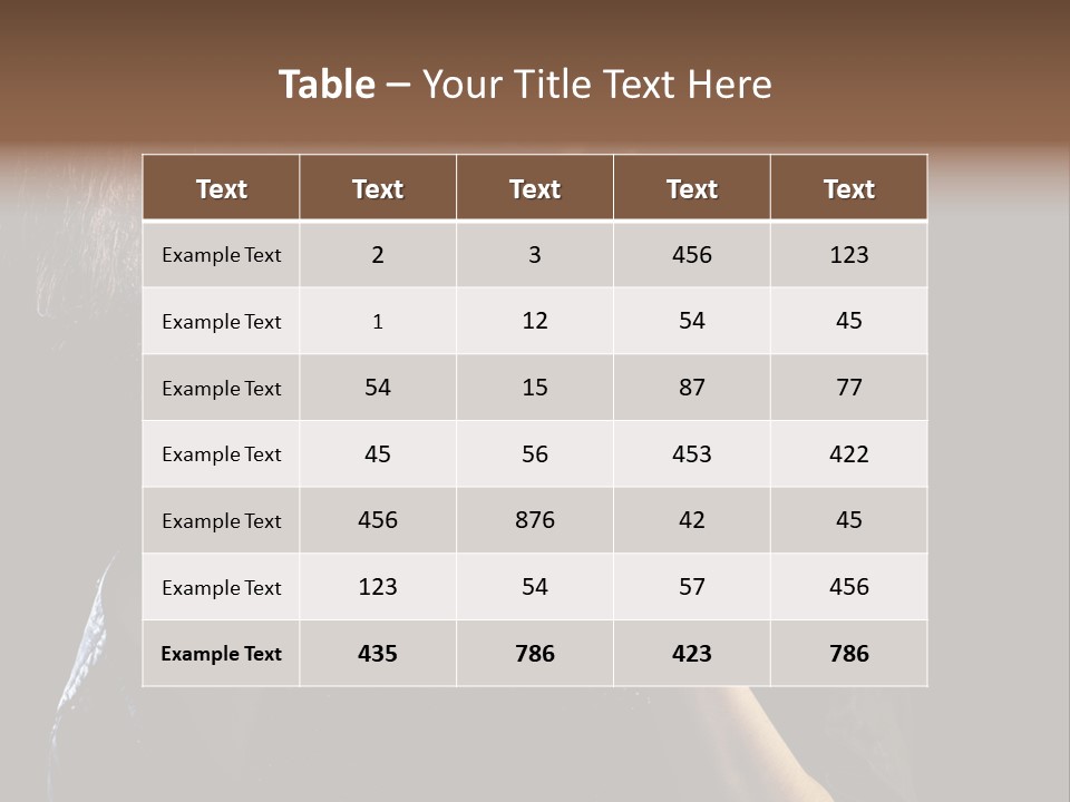 Face White Pimp PowerPoint Template