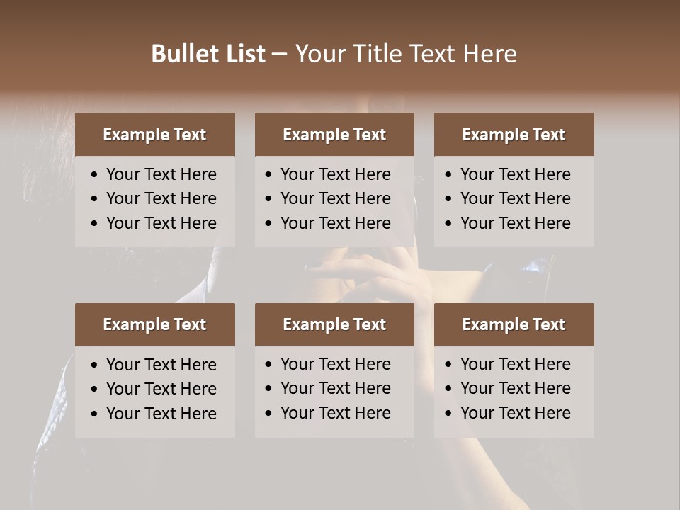 Face White Pimp PowerPoint Template