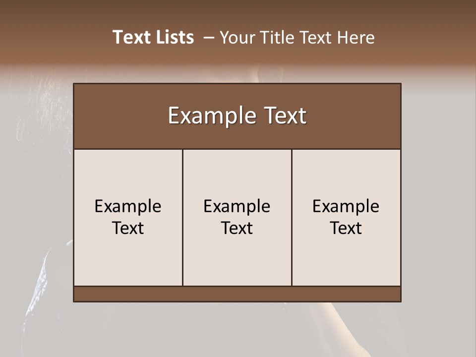 Face White Pimp PowerPoint Template