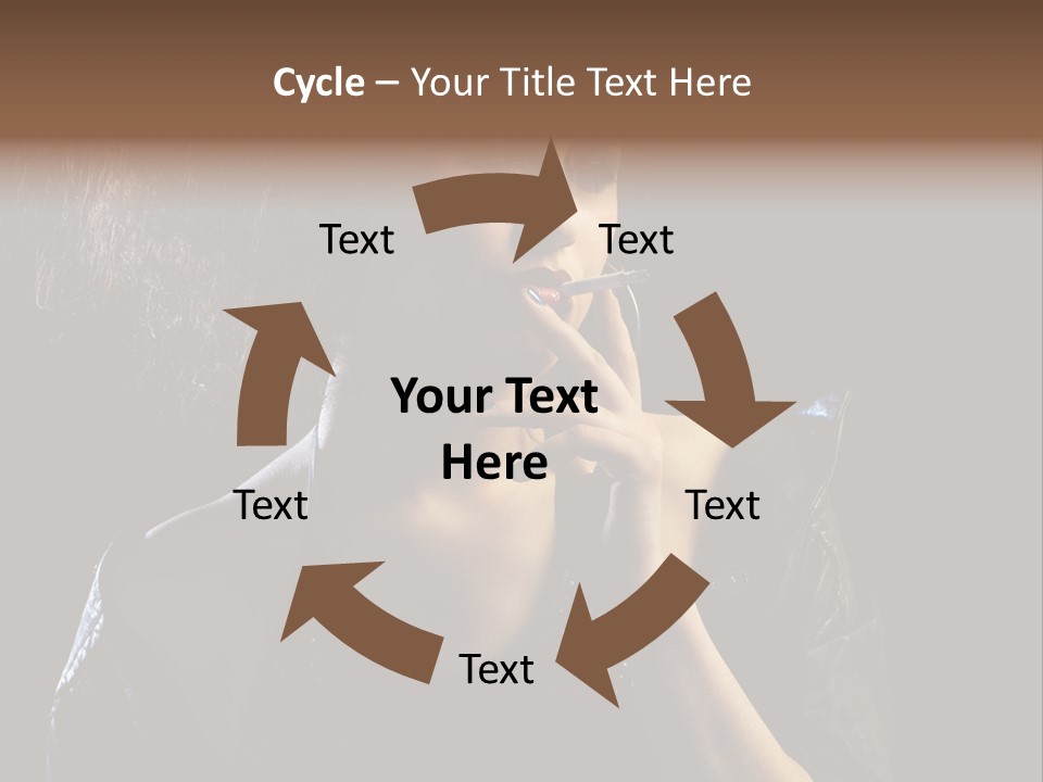 Face White Pimp PowerPoint Template