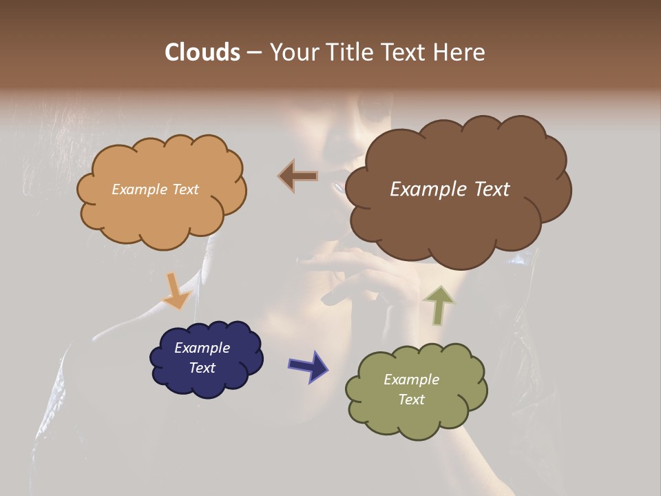 Face White Pimp PowerPoint Template