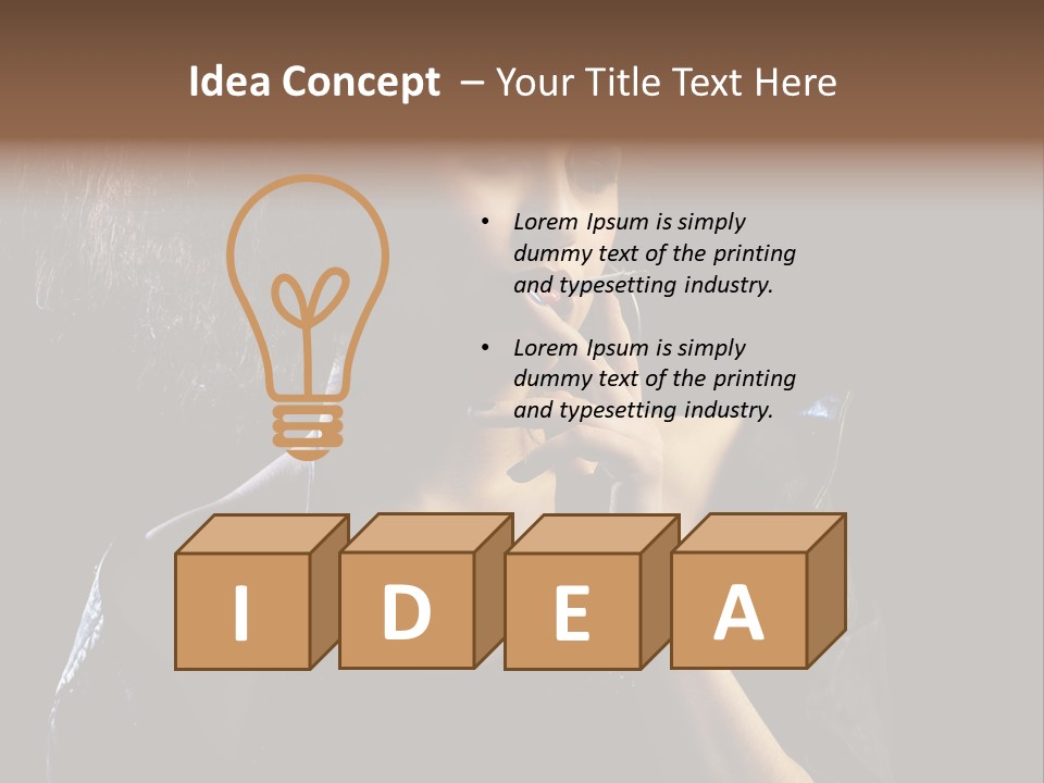 Face White Pimp PowerPoint Template