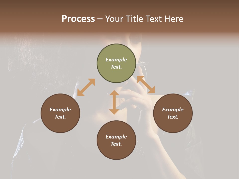 Face White Pimp PowerPoint Template