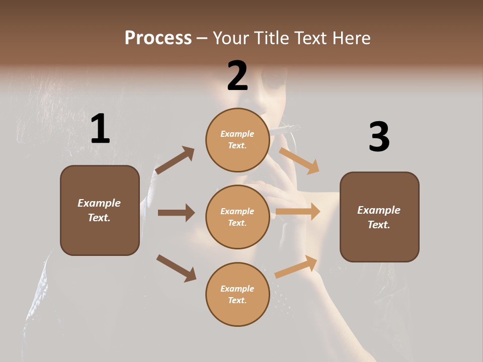 Face White Pimp PowerPoint Template