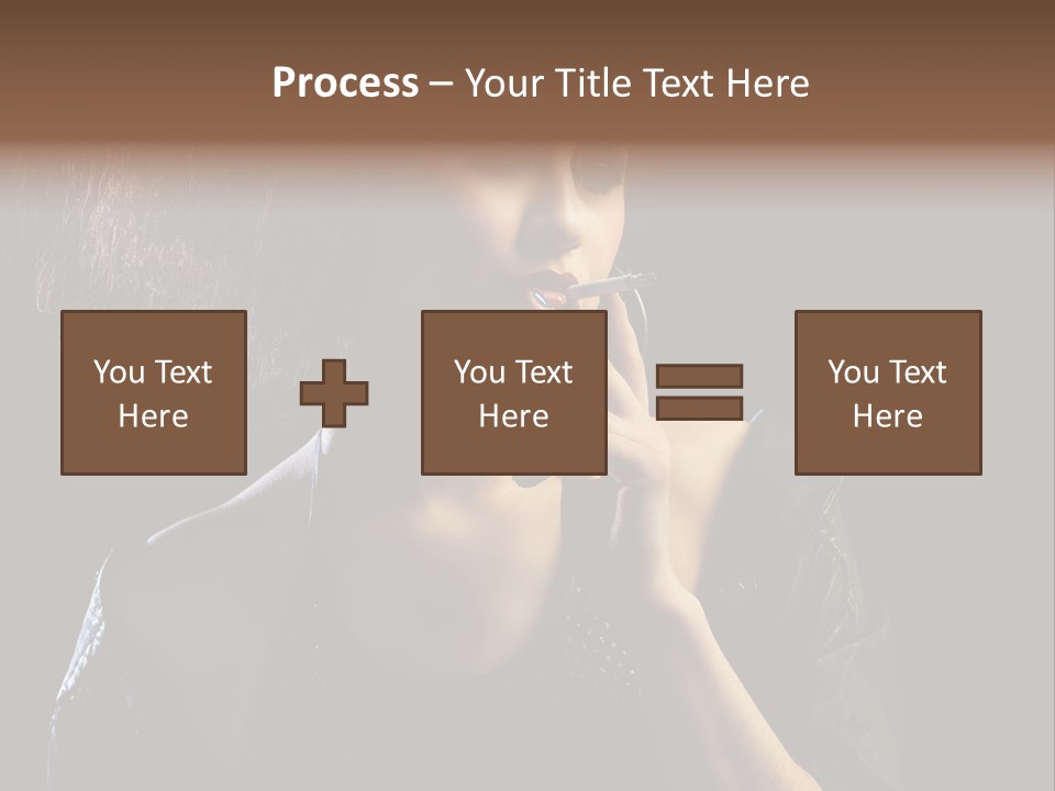 Face White Pimp PowerPoint Template