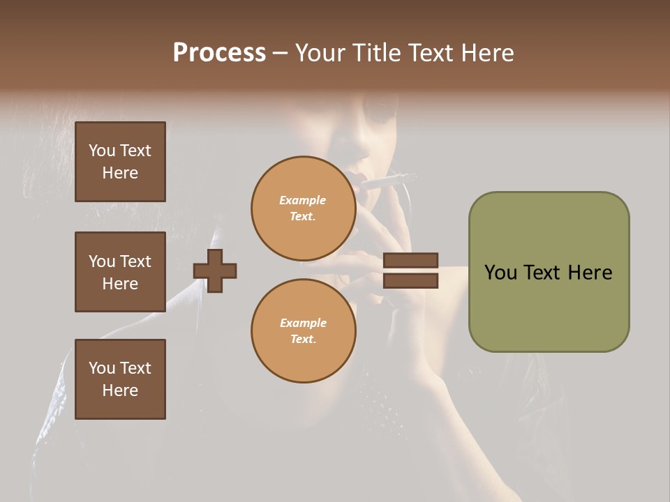 Face White Pimp PowerPoint Template