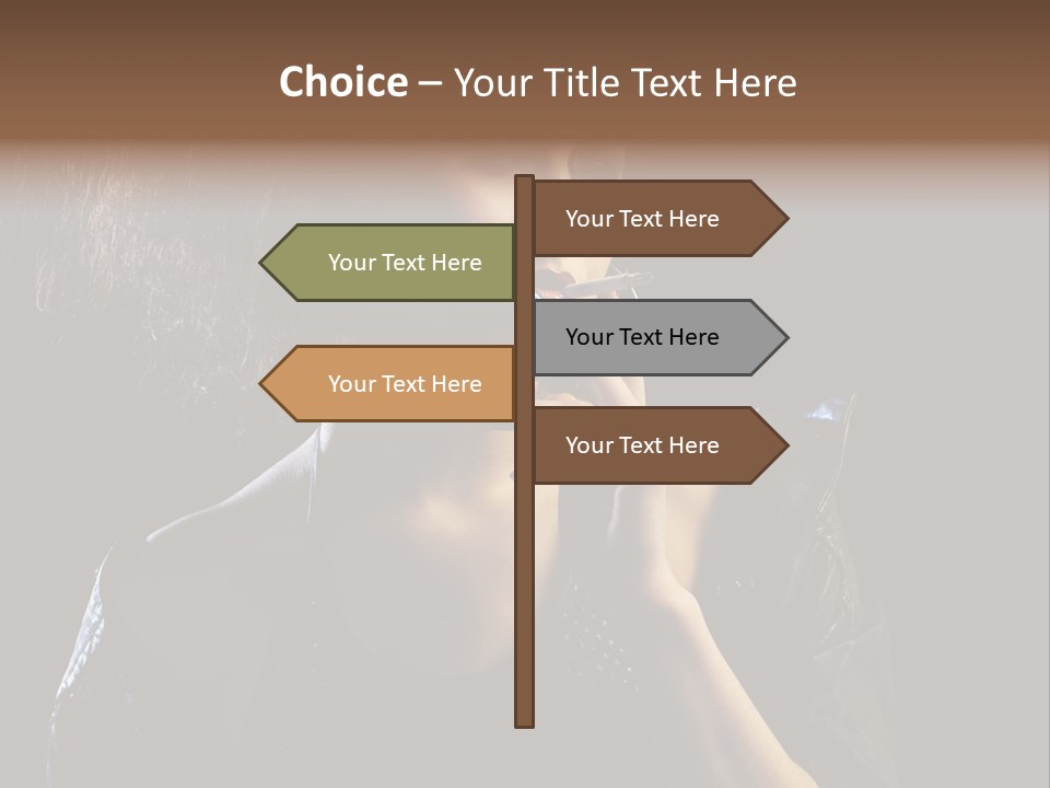 Face White Pimp PowerPoint Template