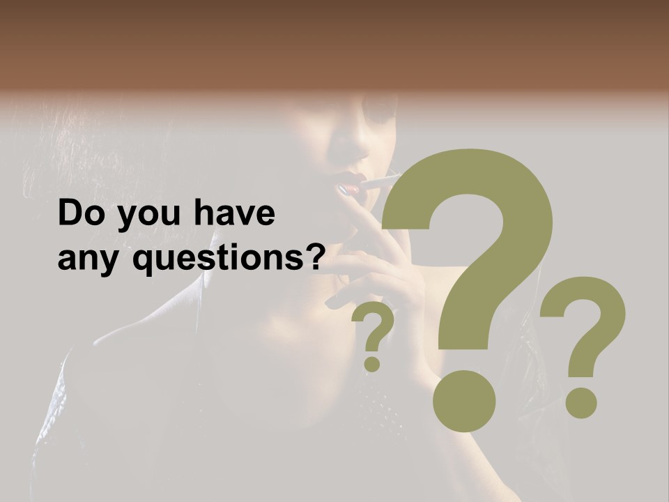 Face White Pimp PowerPoint Template