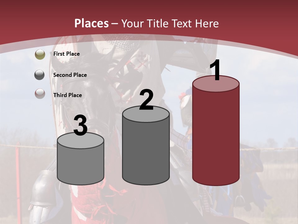 Mock Honour Horseback PowerPoint Template