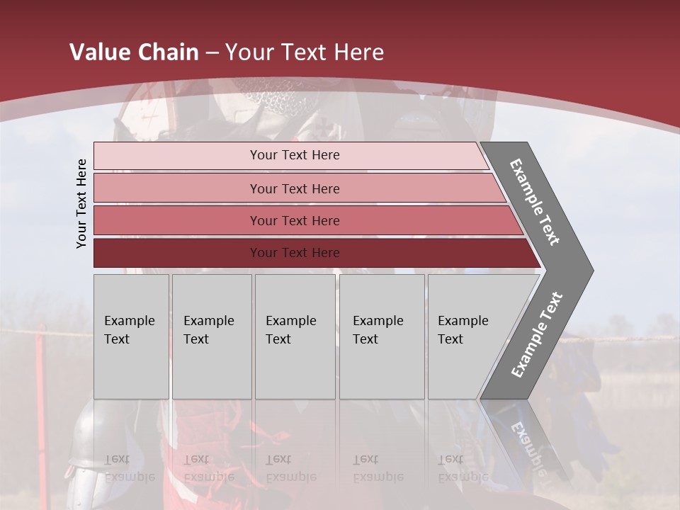 Mock Honour Horseback PowerPoint Template