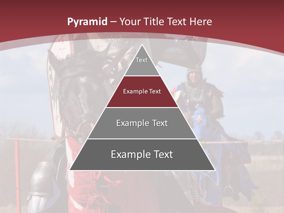 Mock Honour Horseback PowerPoint Template