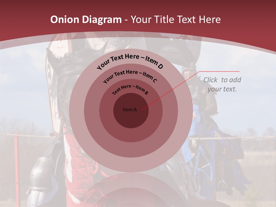 Mock Honour Horseback PowerPoint Template