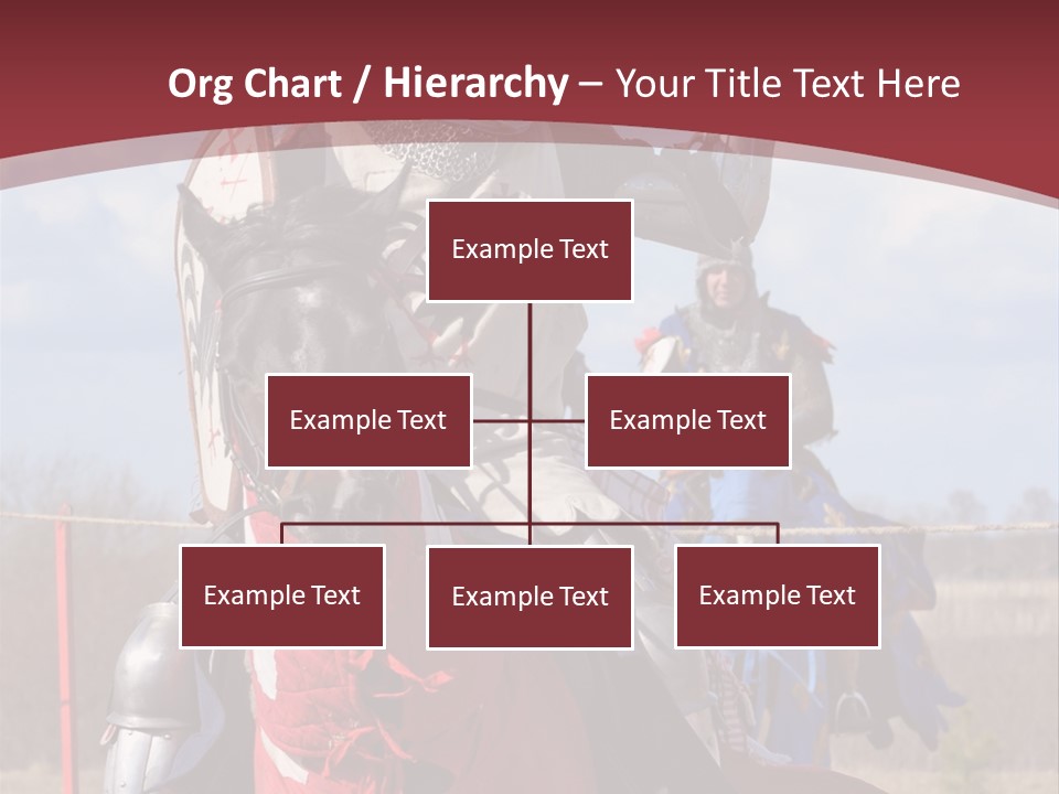 Mock Honour Horseback PowerPoint Template