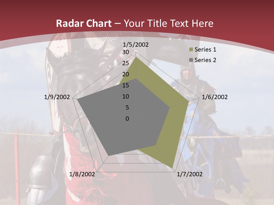 Mock Honour Horseback PowerPoint Template