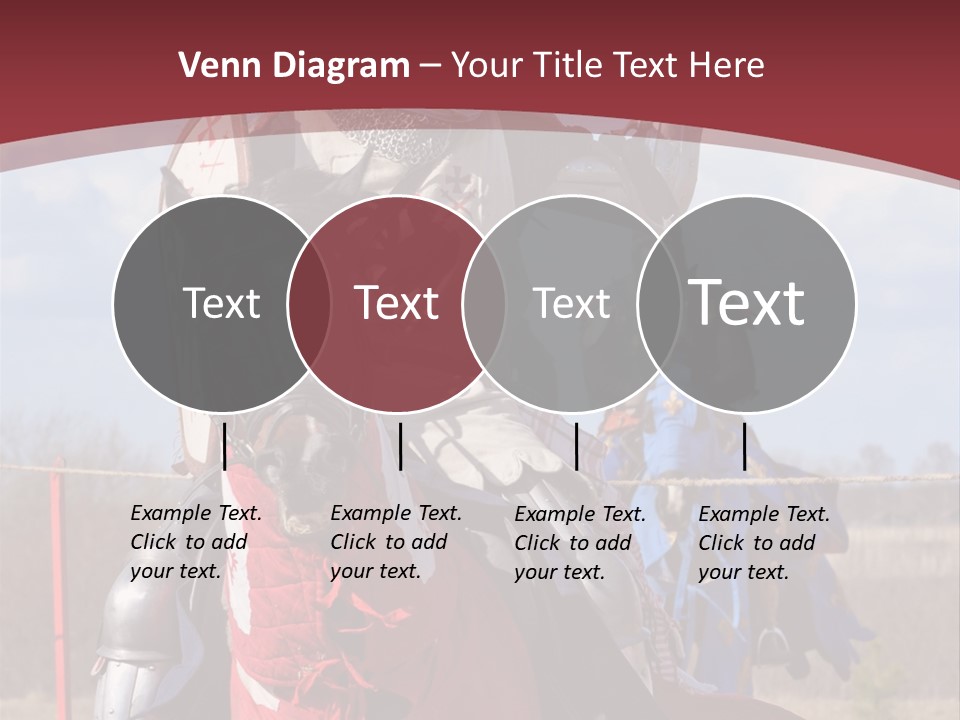 Mock Honour Horseback PowerPoint Template