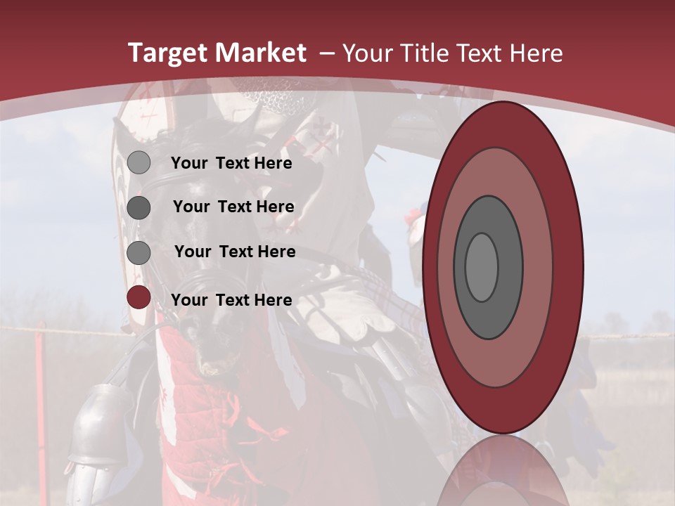 Mock Honour Horseback PowerPoint Template