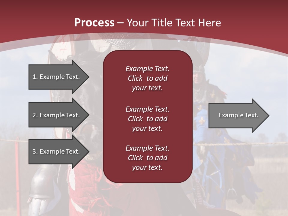Mock Honour Horseback PowerPoint Template