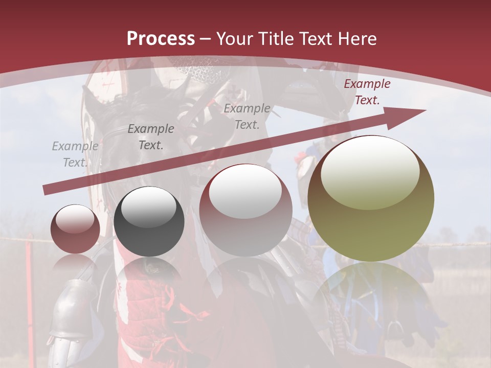 Mock Honour Horseback PowerPoint Template