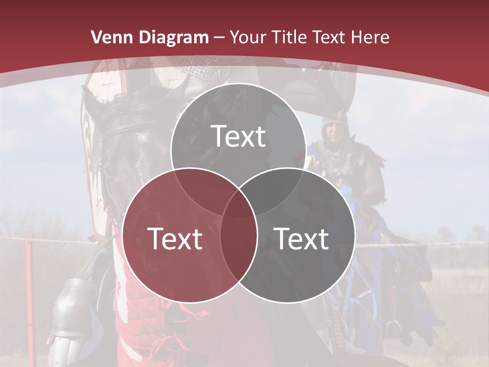 Mock Honour Horseback PowerPoint Template