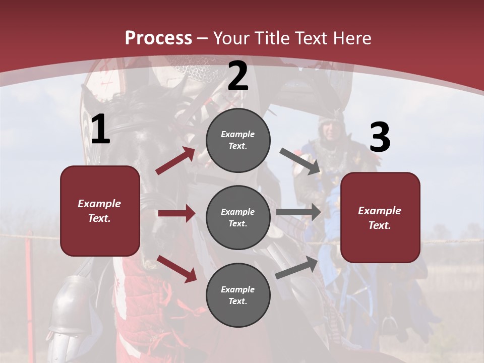 Mock Honour Horseback PowerPoint Template