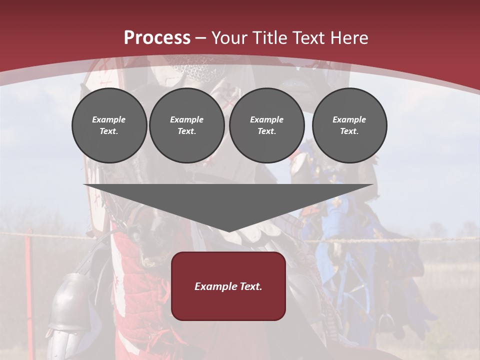 Mock Honour Horseback PowerPoint Template