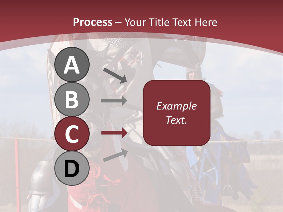 Mock Honour Horseback PowerPoint Template