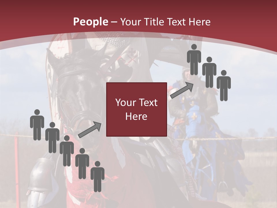 Mock Honour Horseback PowerPoint Template