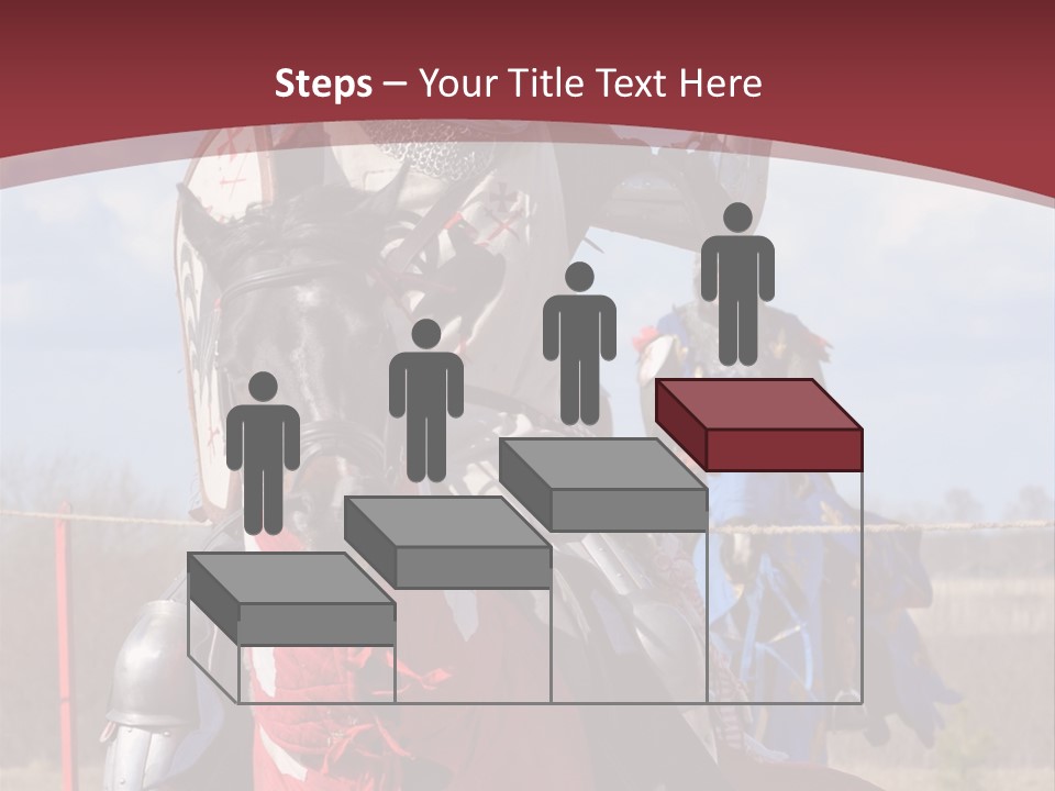 Mock Honour Horseback PowerPoint Template