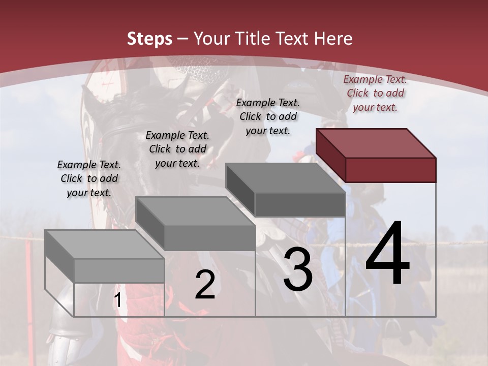 Mock Honour Horseback PowerPoint Template