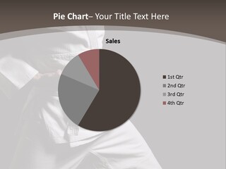 Single One Martial PowerPoint Template