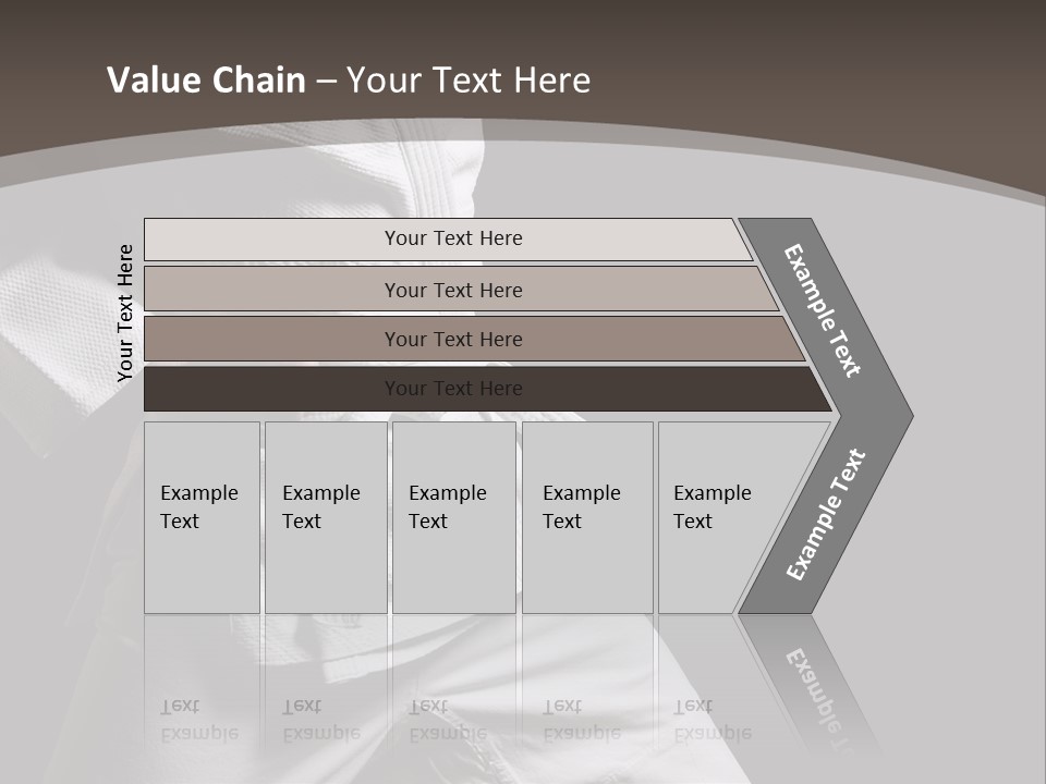 Single One Martial PowerPoint Template