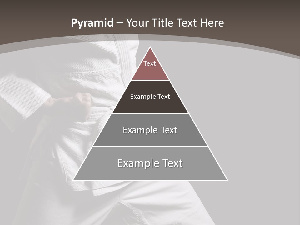 Single One Martial PowerPoint Template