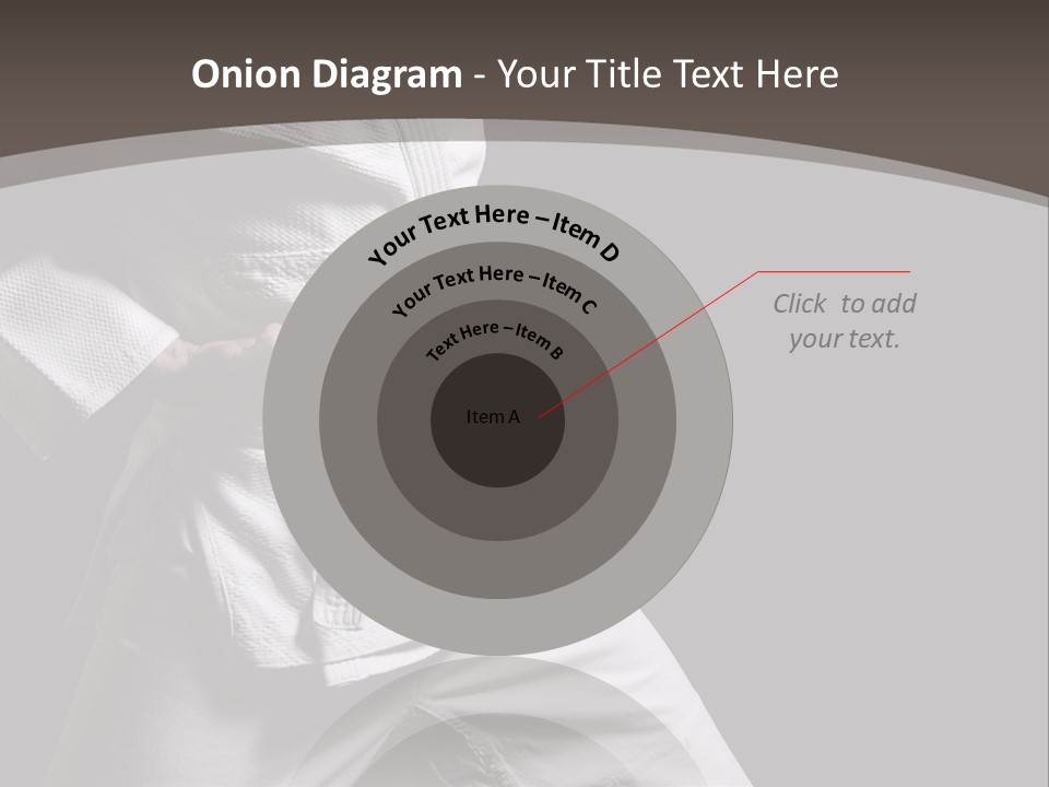 Single One Martial PowerPoint Template