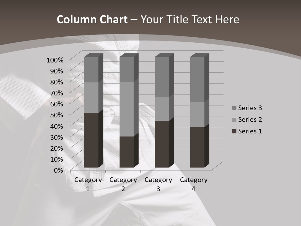 Single One Martial PowerPoint Template