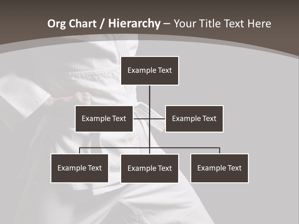 Single One Martial PowerPoint Template
