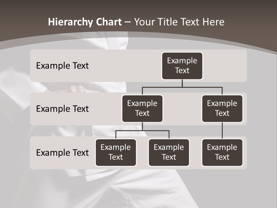 Single One Martial PowerPoint Template