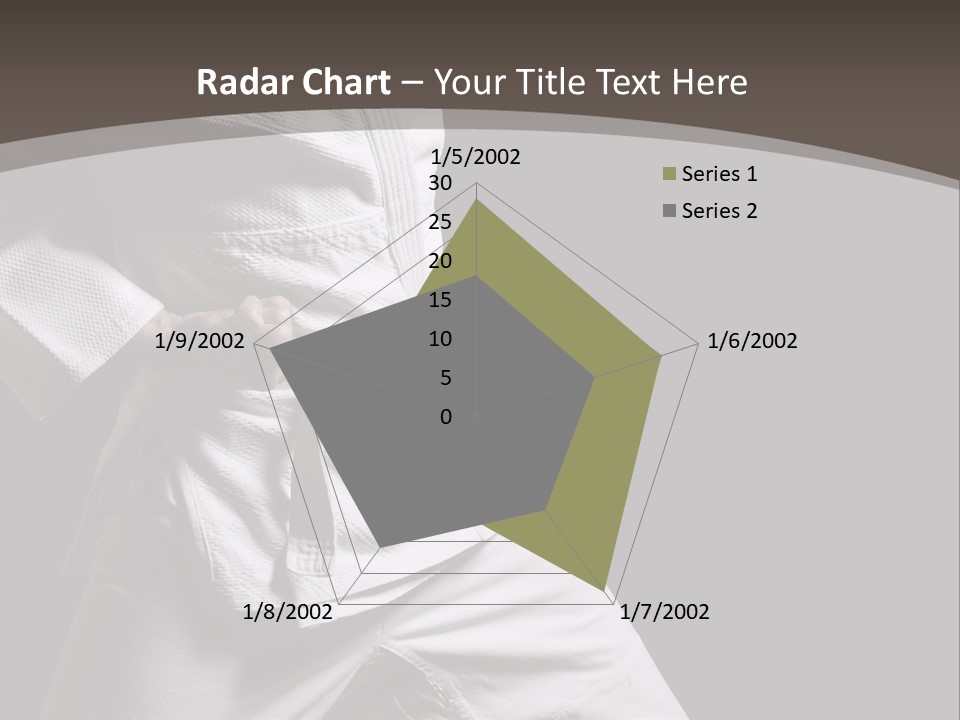 Single One Martial PowerPoint Template
